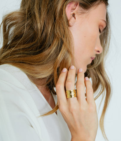 Pierced Ring - Gold Vermeil - Rose & Fitzgerald