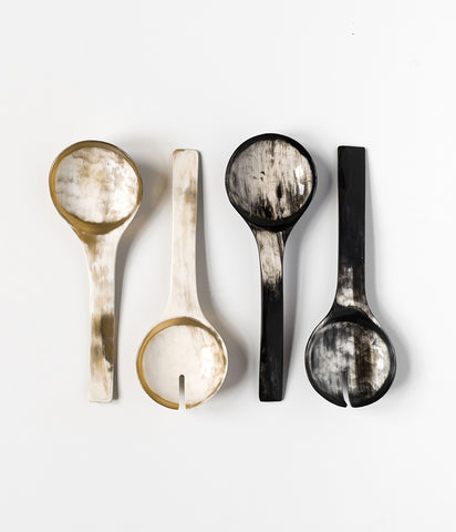 Ankole Horn Serving Spoon Sets - Rose & Fitzgerald