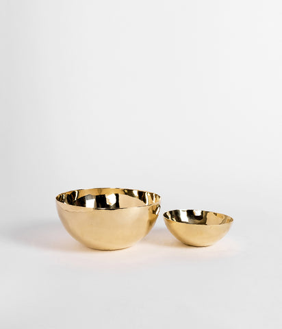 Pure Brass Bowls - Rose & Fitzgerald